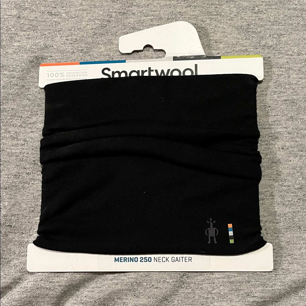 Smartwool Merino 250 Black Neck Gaiter
